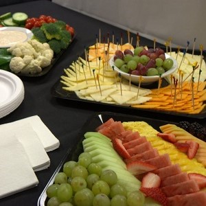 Fruit, Cheese, and Vegetable Platter